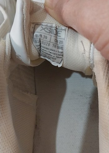 Beyaz Kadın Spor Ayakkabı Stiletto Topuklu - Görsel 4