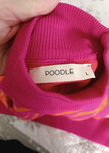 Renkli Zebra Desenli Bohem Boğazlı Kazak - Görsel 3