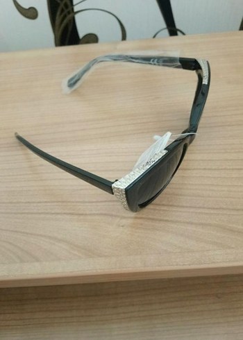 Klasik Siyah Goth Kadın Güneş Gözlüğü - Görsel 3