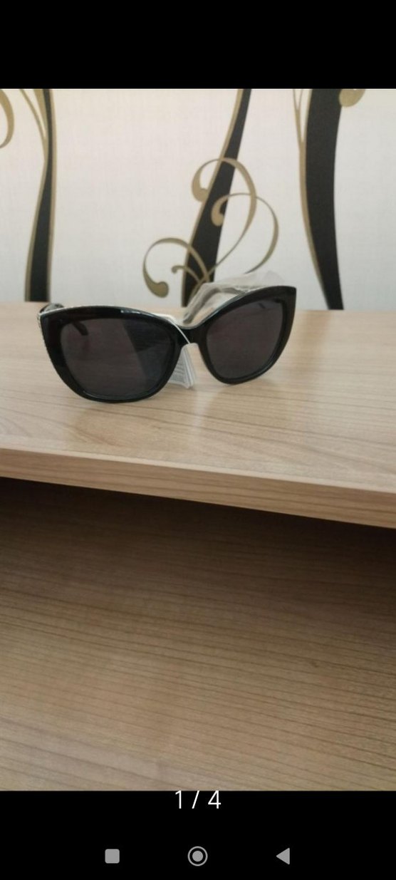 Klasik Siyah Goth Kadın Güneş Gözlüğü - Görsel 4