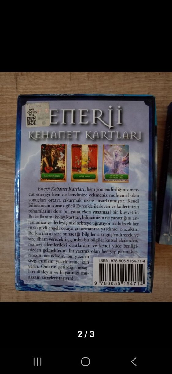 Enerji Kehanet tarot Kartları - 53 Kart - Görsel 2