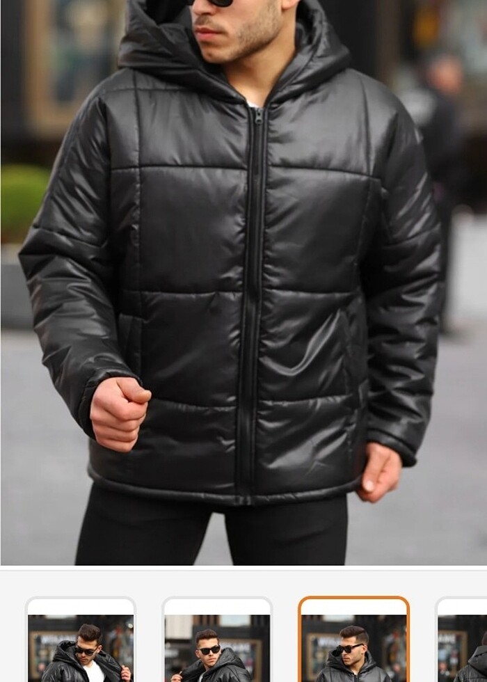 Erkek / kadın sisme mont - Görsel 3