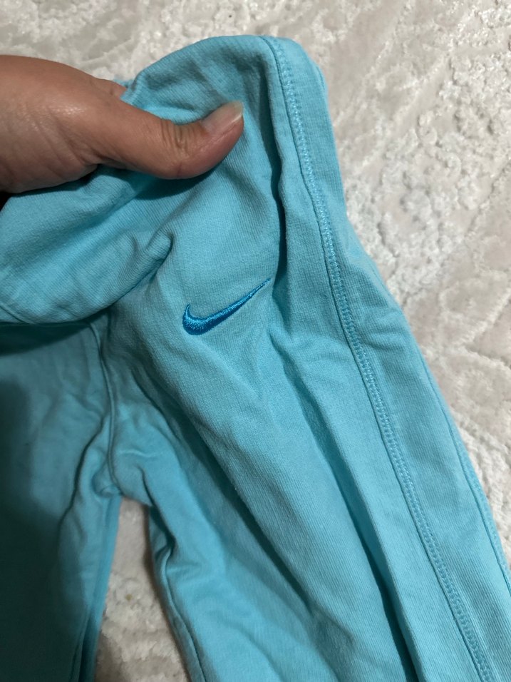 Orijinal Nike Mavi Rahat Kesim Eşofman Altı - Görsel 3