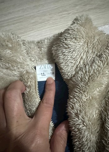 Zara  Kürklü alt üst takı - Görsel 2