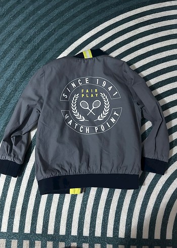 Çift taraflı Erkek Çocuk Fermuarlı Street Wear Ceket - Görsel 3