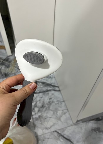 Gri Kedi Tüy Fırçası - Görsel 3