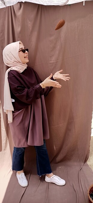 Salaş sweat tunik