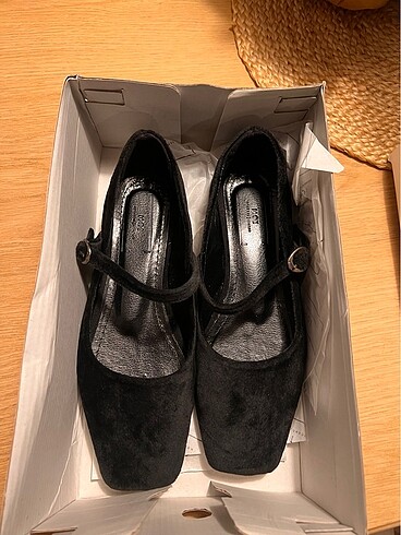 36,5 Beden siyah Renk Moi shoes mary jane babet