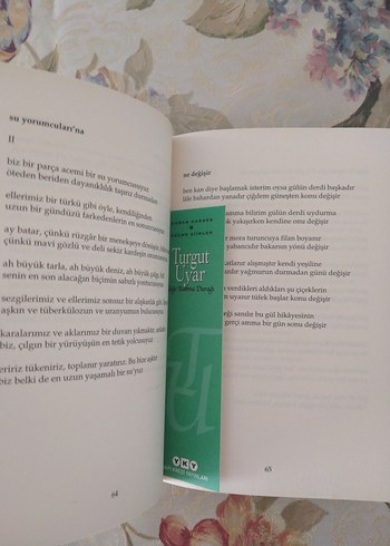 Turgut Uyar - Göğe Bakma Durağı Şiir Kitabı - Görsel 3