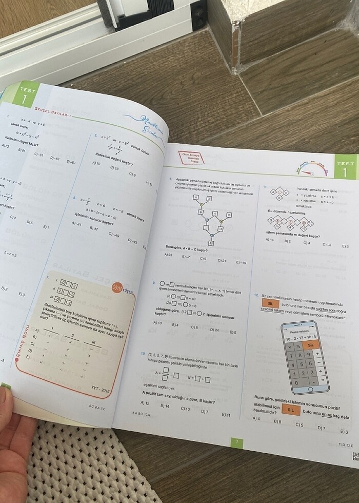 Tyt matematik soru bankası üç dört beş yayınları - Görsel 2