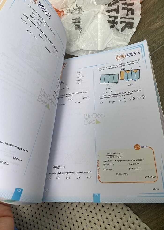 Ayt matematik soru bankası - Görsel 2