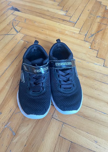 Skechers Kız Çocuk Siyah Spor Ayakkabı