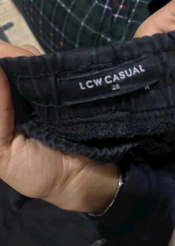 LC Waikiki Erkek Siyah Bol Kesim Kot Pantolon 28beden