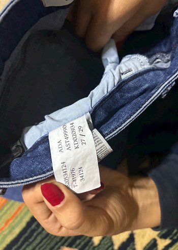 Mavi Jeans Kadın Koyu Mavi Midi Denim Pantolon