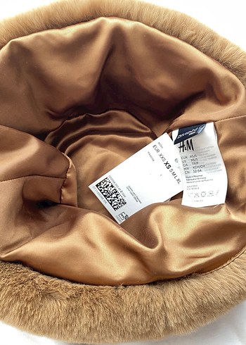 Kahverengi Kürklü Kadın Yün Şapka - Görsel 5