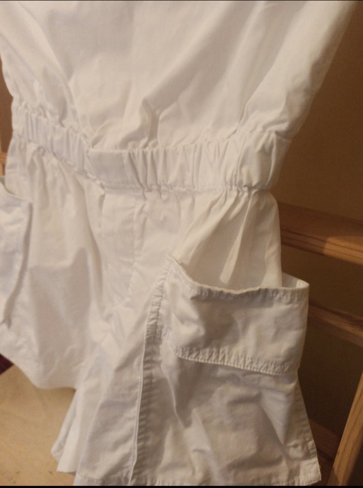 Beyaz Straplez Kısa Tulum - Görsel 3