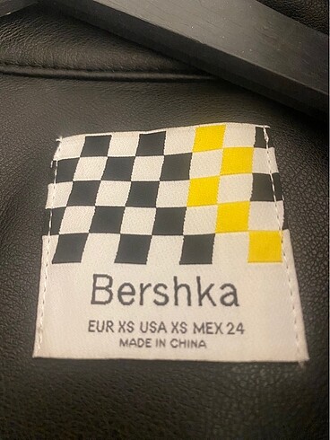 xs Beden çeşitli Renk Bershka deri ceket