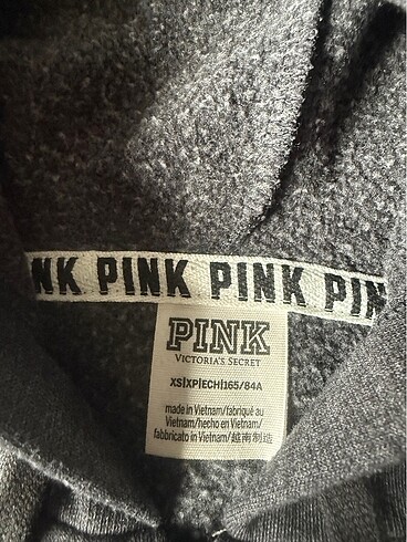 xs Beden gri Renk Pink hırka