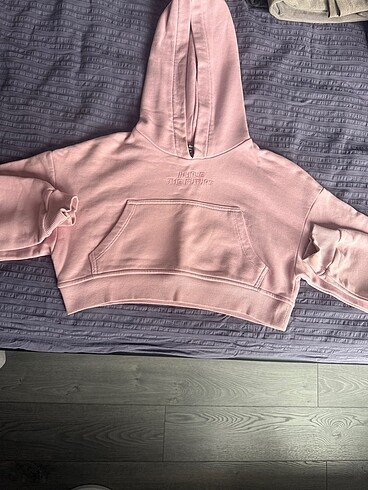 Bershka crop sweatshirt