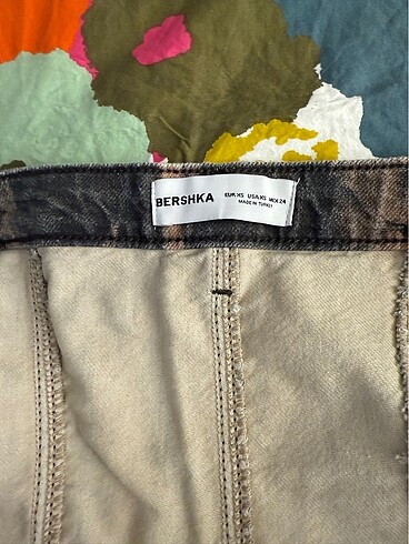 xs Beden Bershka denim tulum