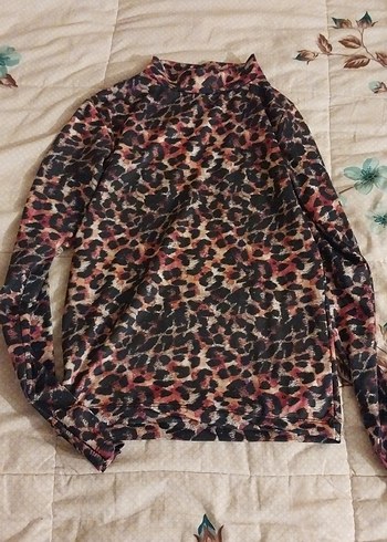 Düğmeli Bohem Uzun Kollu Balıkçı Yaka Bluz - Görsel 2