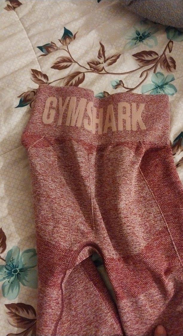 Bordo Kadın Spor Tayt Elastik Bel - Görsel 5