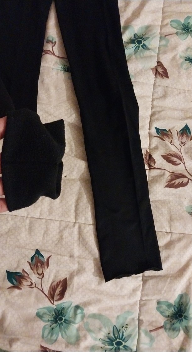 Çocuklar için Siyah Sıcak Tayt - Görsel 3