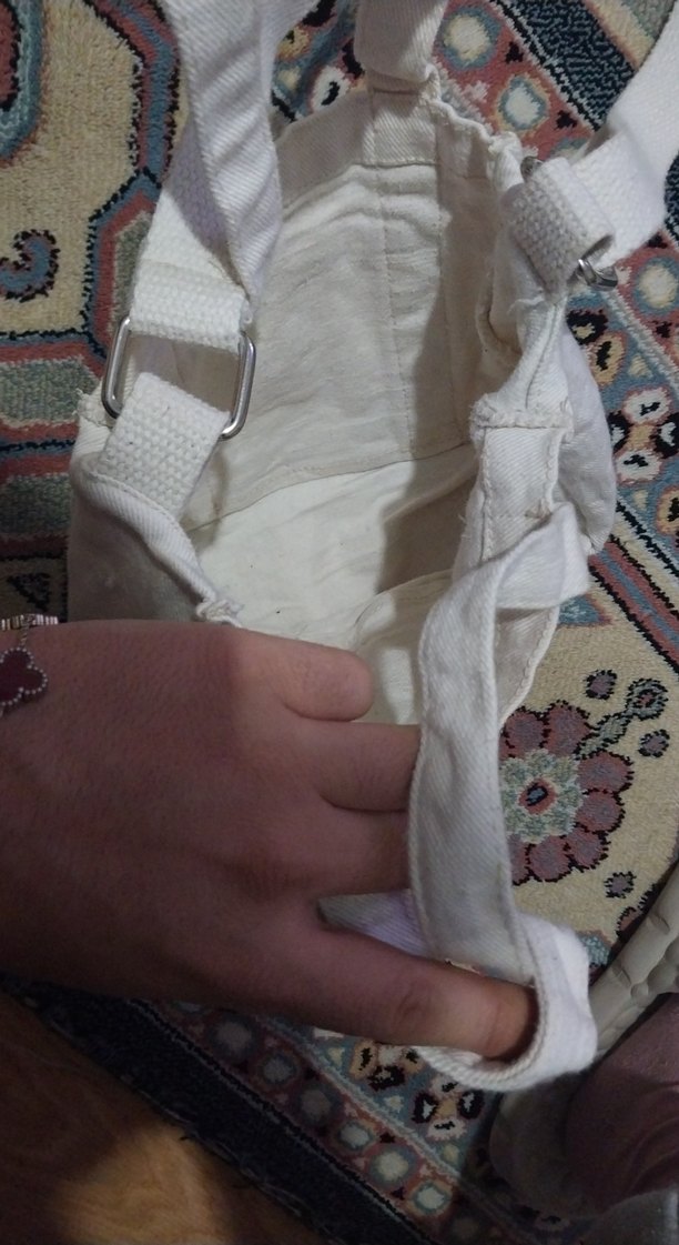 Beyaz Minimalist Kadın Omuz Çantası - Görsel 4