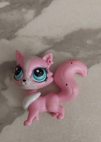 Pastel Pembe Küçük Hayvan Figürü