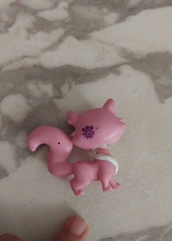Beden Pastel Pembe Küçük Hayvan Figürü