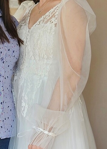 m Beden Nikah Elbisesi