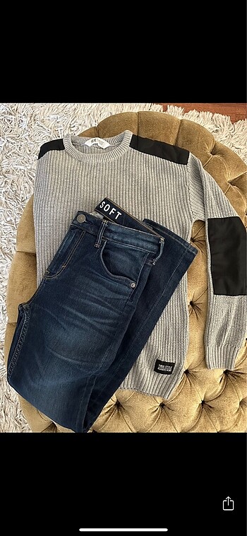 H&M H&M kazak pantolon takım