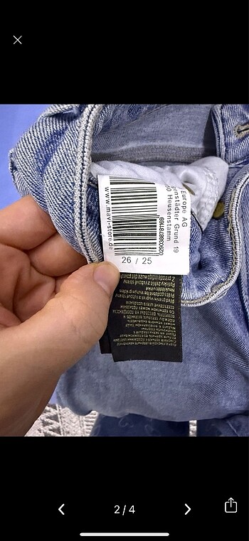 26 Beden Jean pantolon