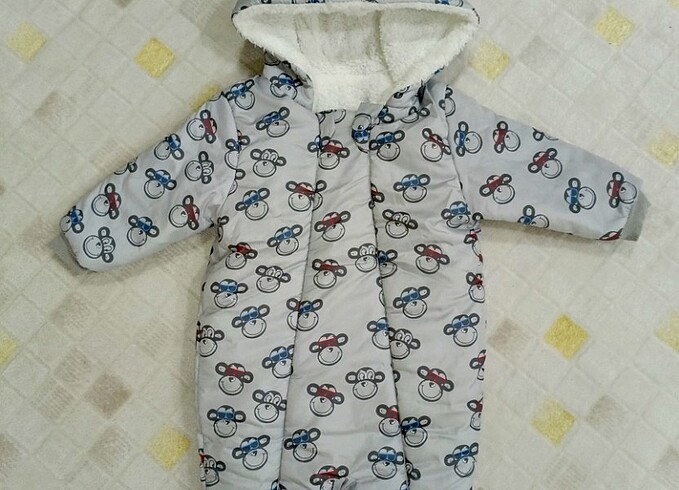 18-24 Ay Bebek mont veya yağmurluk - Görsel 2