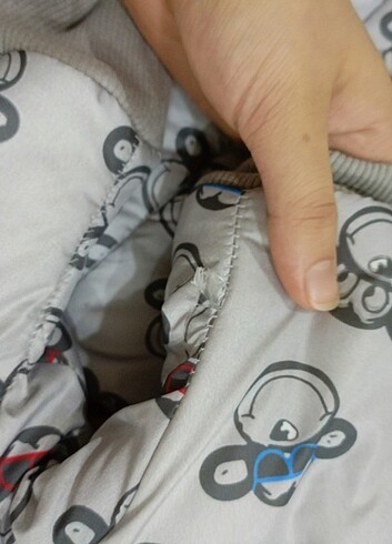 18-24 Ay Bebek mont veya yağmurluk - Görsel 5