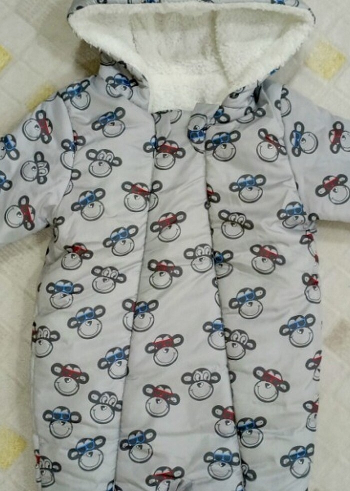 18-24 Ay Bebek mont veya yağmurluk - Görsel 2