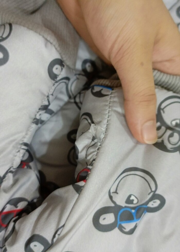 18-24 Ay Bebek mont veya yağmurluk - Görsel 5