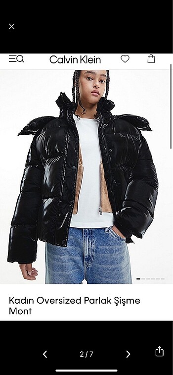 Calvin Klein mont