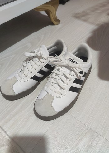 Adidas Beyaz Gri Zebra Desenli Kadın Sneakers