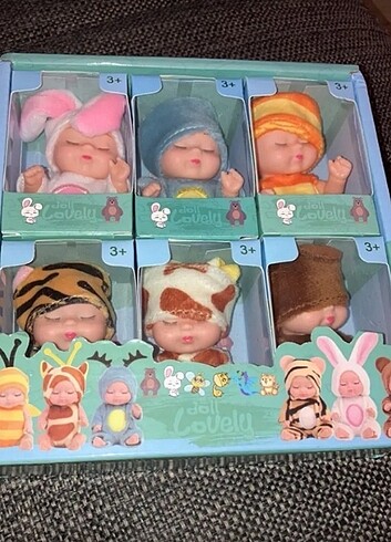 Reborn mini yenidoğan bebek 