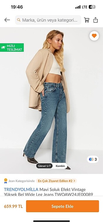 Trendyolmilla jean