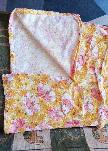 havlu plajı elsisesi Renkli Desenli - Görsel 4