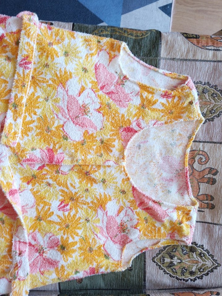 havlu plajı elsisesi Renkli Desenli - Görsel 3