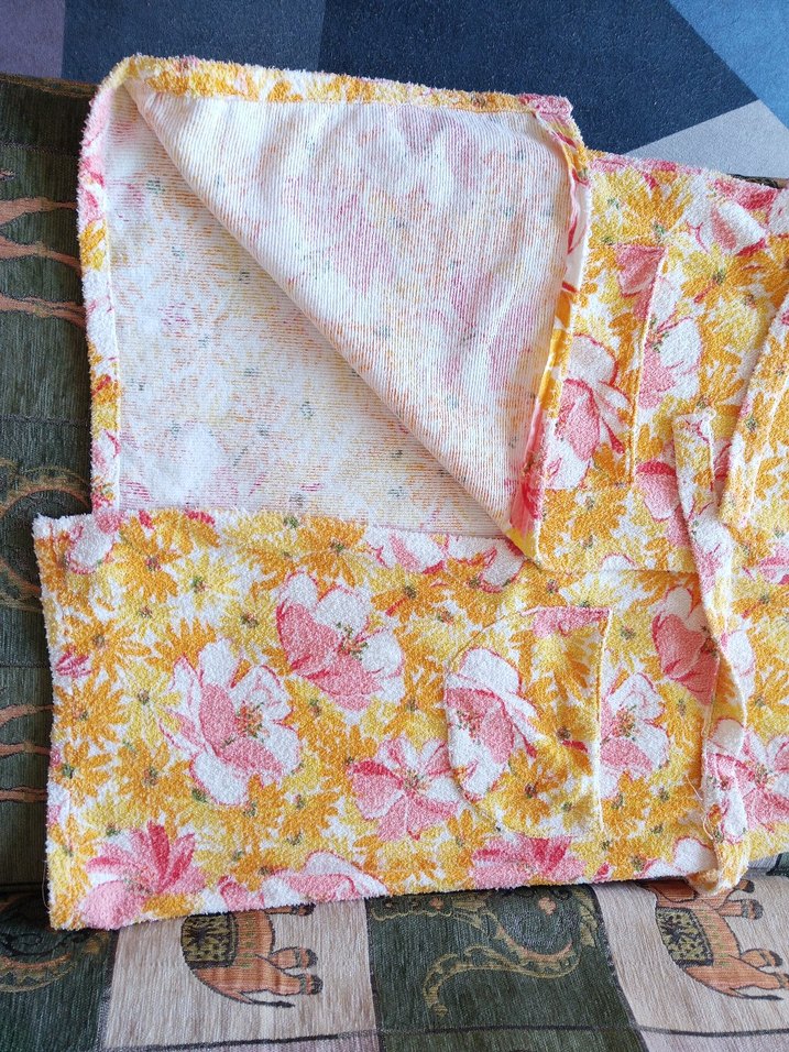 havlu plajı elsisesi Renkli Desenli - Görsel 4