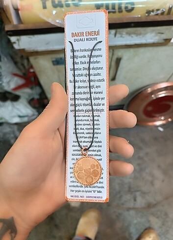  Beden altın Renk Bakır kolye 