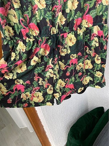 m Beden Zara tulum elbise