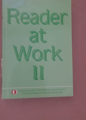 Reader at Work II - Orta Doğu Teknik Üniversitesi