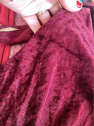 s Beden Bordo elbise