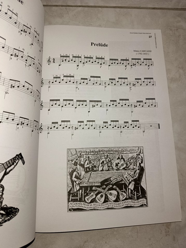 Murat İşbilen Klasik Gitar Metodu Kitabı - Görsel 4