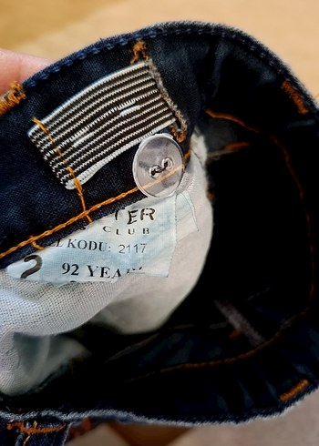 Erkek Bebek Ekose Gömlek ve Koyu Kot Pantolon - Görsel 2